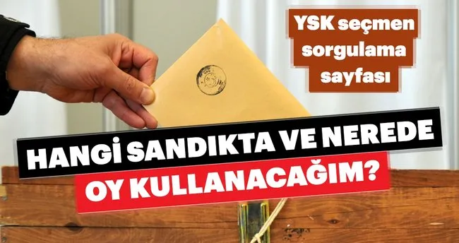 Chp seçmen sorgulama Chp seçmen sorgulama