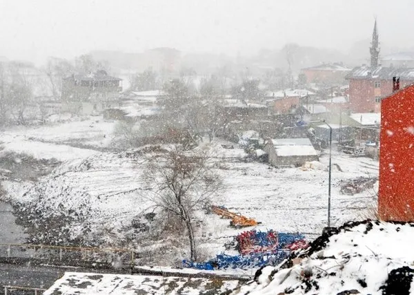 Nisan ayında Doğu Anadolu eksi 18 derece