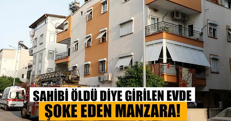 Sahibi öldü diye girilen evde şoke eden manzara!