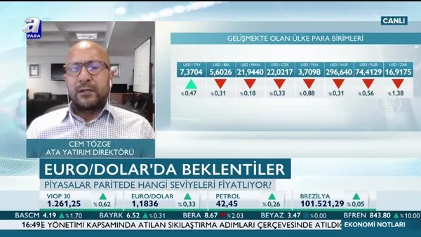 Uzman isim pariteyi yorumladı: Doların değer kaybı hızlanabilir