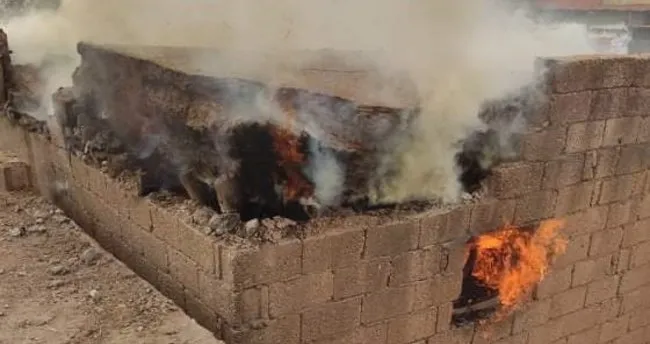 Şanlıurfa'da yanan evde 1 kişi yaralandı