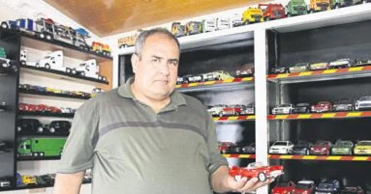 42 yılda 1000 oyuncak araba