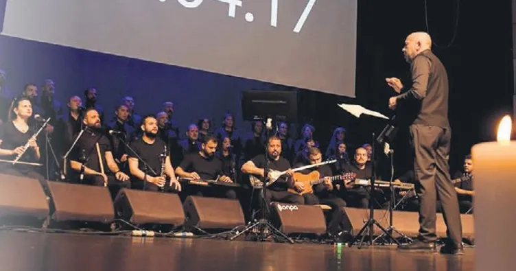 Medeniyetler Korosu’ndan aglatan konser
