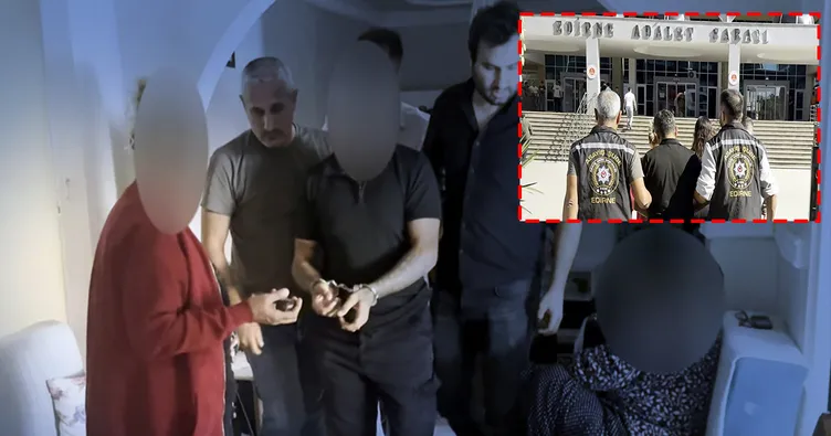 Edirne’de suç makinesi anne ve oğlu kıskıvrak yakalandı! Toplam 31 yıl cezayla aranıyordu...