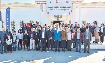 Şehit yakınlarına çok özel ağırlama