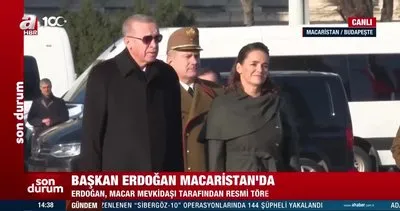 Başkan Erdoğan Macaristan’da | Video