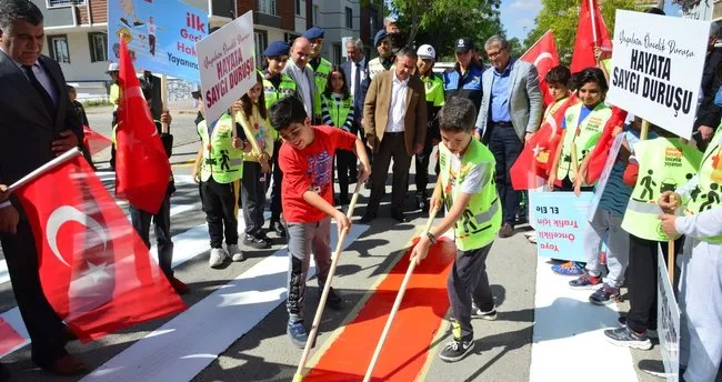 Kırşehir'De Yayalara Öncelik Duruşu - Kırşehir Haberleri