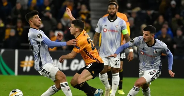 Wolverhampton - Beşiktaş: 4-0 Maç sonucu ve özet