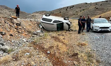 Adıyaman’da hafif ticari araç takla attı: Yaralılar var