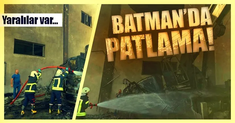 Batman OSB’de patlama: 11 yaralı
