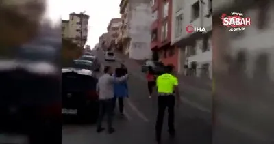 Son dakika: İstanbul’da polisleri ölümle tehdit eden şehir eşkıyasından şok hareket | Vİdeo