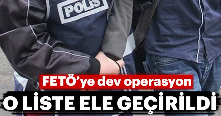 FETÖ’ye Balıkesir’de dev operasyon