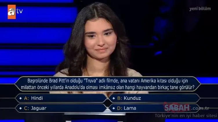 Kim Milyoner Olmak İster?’de 500 bin TL değerindeki soru heyecan yarattı! Milyoner’de yarışmacı öyle bir karar verdi ki…