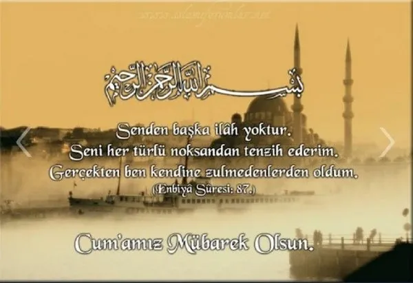 Haftanın en güzel ve yeni cuma mesajları - Cuma resimli mesajları için tıkla