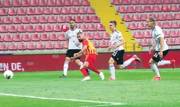 Beşiktaş’a Kayserispor freni