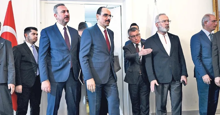 Terörsüz Türkiye için görüşme trafiği