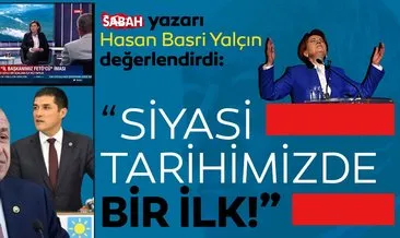 SABAH Gazetesi yazarı Hasan Basri Yalçın Ümit Özdağ’ın FETÖ itirafını değerlendirdi! Siyasi tarihte böyle bir açıklama ilk kez yapıldı