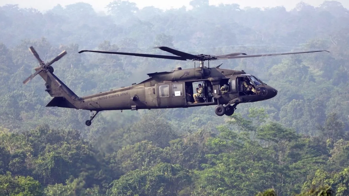 ABD’de askeri helikopter yere çakıldı: 4 ölü