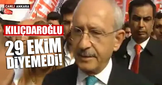 Kılıçdaroğlu’nun dili sürçtü