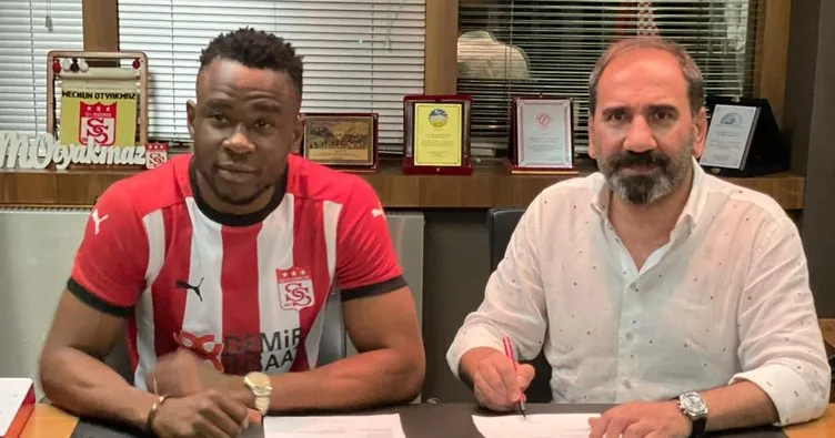Sivasspor, Nijeryalı oyuncu Leke Samson James’i transfer etti