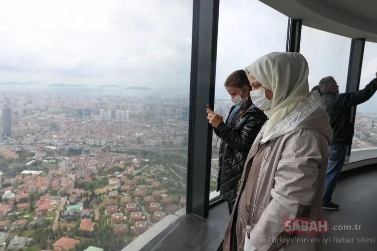 Çamlıca Kulesi kapılarını ziyaretçilere açtı: Ömür boyu bu anı unutmayacağız