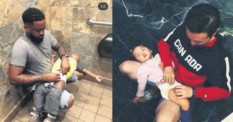 Babalar da bebek bakım odası istiyor