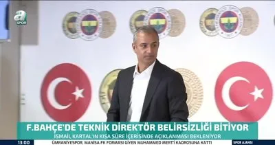 Fenerbahçe’de İsmail Kartal dönemi yeniden başlıyor | Video