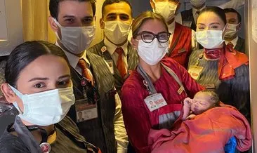 Yolculuk sürprizi: THY’nin İstanbul-Şikago uçağında bir bebek dünyaya geldi