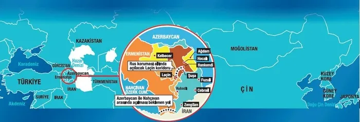 SON DAKİKA! Dengeleri değiştirecek Nahçıvan koridoru! Türkiye, Pasifik kıyılarına ulaşıyor...