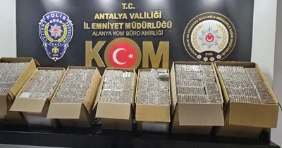 Antalya’da kaçakçılığa geçit yok 