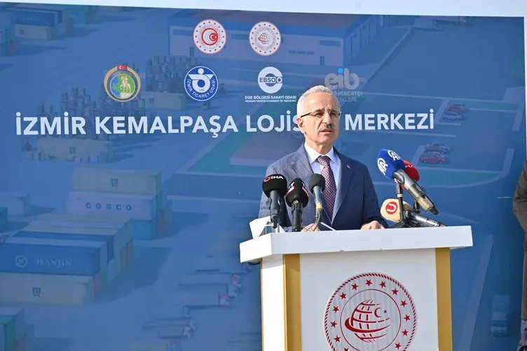 İzmir lojistik şehri olacak! Bakan Uraloğlu merak edilen tarihi duyurdu: 67 ülke - 8.6 trilyon dolar ticaret hacmi