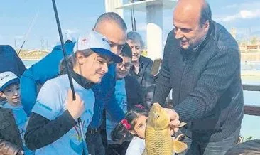 Çocuklar EXPO’da balık tuttu
