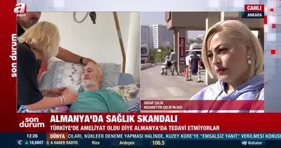 Almanya’da sağlık skandalı! Türkiye’de ameliyat oldu diye tedavi etmiyorlar | Video