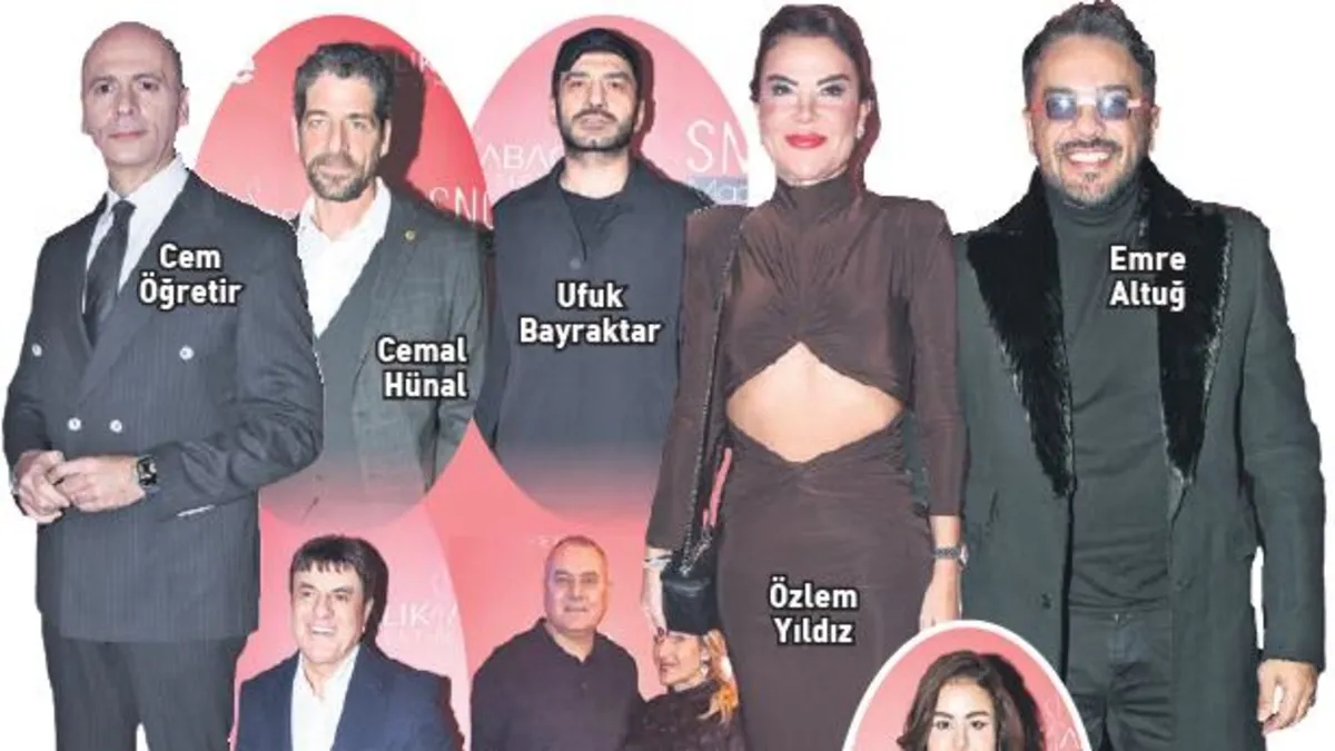 Sanat dünyası yeni yıl kutlamasında buluştu