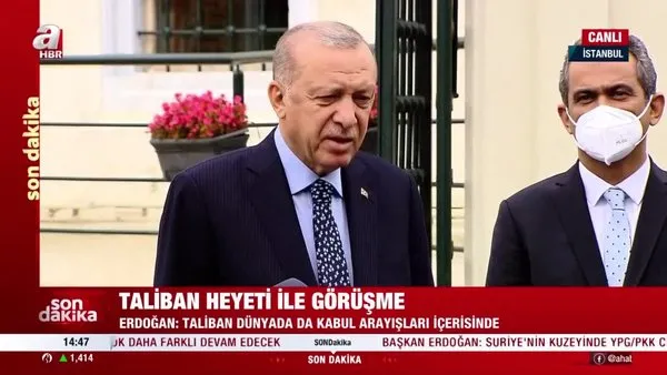 Başkan Erdoğan'dan Cuma namazı sonrası önemli açıklamalar