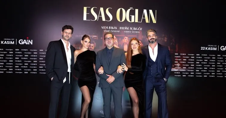 Esas Oğlan dizisinden görkemli gala