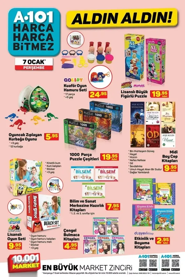 A101 7 Ocak 2021 Perşembe aktüel ürünler kataloğu ile dev indirimleri kaçırmayın! Haftanın A101 aktüel ürünler kataloğu yine dopdolu!