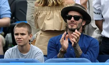David Beckham’dan oğlunun tenis dersi için 350 din dolar...