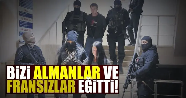 Bizi kamplarda Almanlar eğitti
