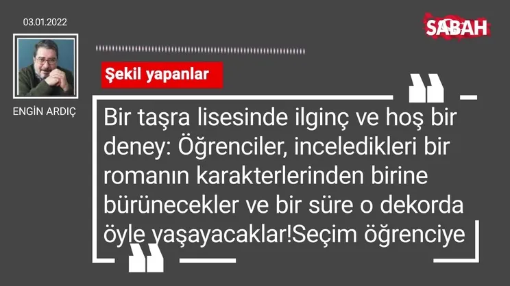 Engin Ardıç | Şekil yapanlar