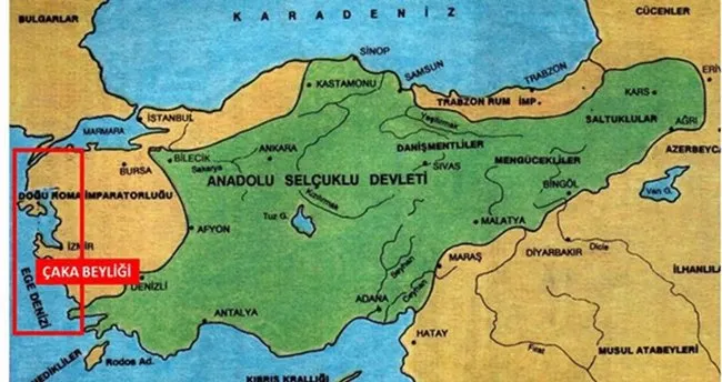 Çaka Beyliği Nerede Kuruldu? Çaka Beyliği Mimari Eserleri, Kurucusu, Kuruluş ve Yıkılış Tarihleri