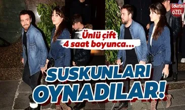 Hande Erçel ve sevgilisi şarkıcı Murat Dalkılıç suskunları oynadı!