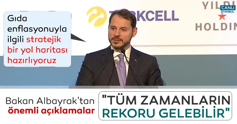 Bakan Berat Albayrak’tan 22. Uluslarası İş Forumu’nda önemli açıklamalar!