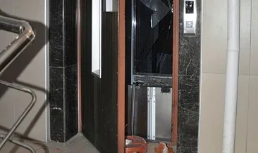 Asanör 8’inci kattan aşağı düştü, 1 kişi yaralandı