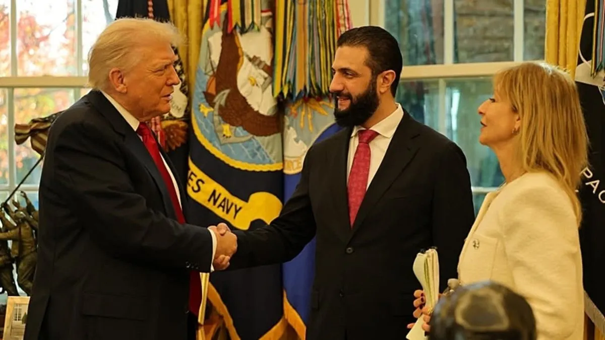 Şara-Trump zirvesinden tarihi kararlar çıktı: PKK/YPG’nin entegrasyonunda süreç başlıyor! ABD askerlerinin Suriye’den çekilmesi gündemde Şara-Trump zirvesinden tarihi kararlar çıktı: PKK/YPG’nin entegrasyonunda süreç başlıyor! ABD askerlerinin Suriye’den çekilmesi gündemde