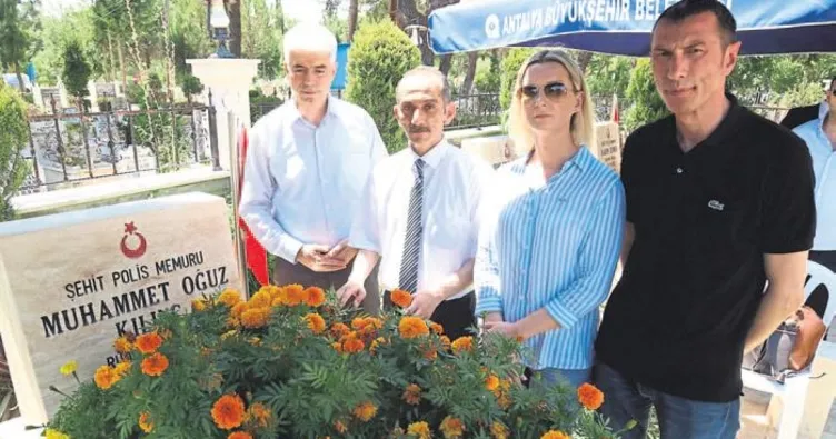 Şehit ailesinin onuru