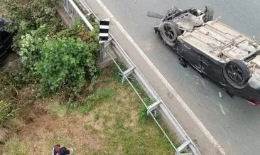 Fındıklı’da korkutan kaza! Araç deniz kenarına uçtu #rize