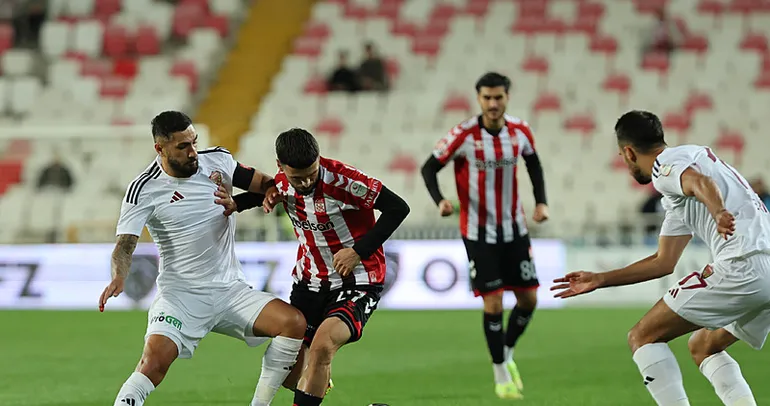 Sivasspor ile Hatayspor yenişemedi!