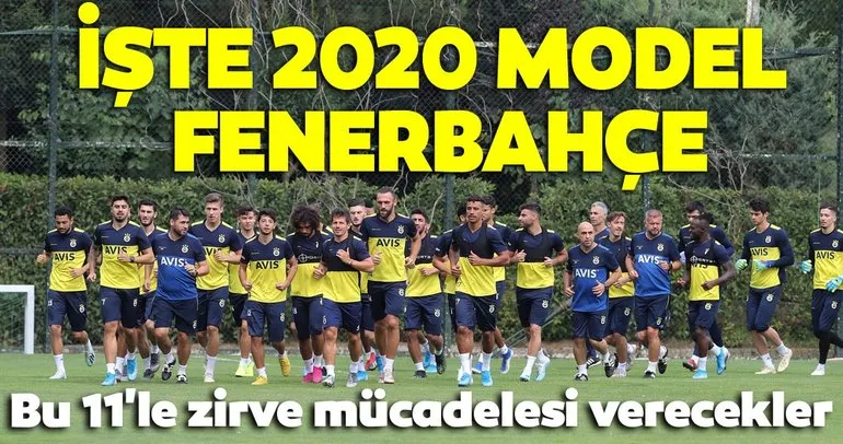 İşte 2019-20 model Fenerbahçe