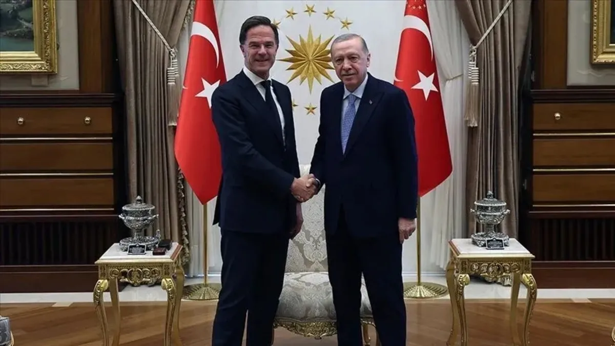 Başkan Erdoğan, NATO Genel Sekreteri Rutte ile görüşüyor Başkan Erdoğan, NATO Genel Sekreteri Rutte ile görüşüyor